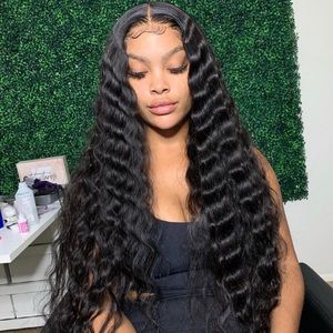 5x5 HD 20 inch Indian curly lace closure wig. WIG DEALER WIG - Brand new